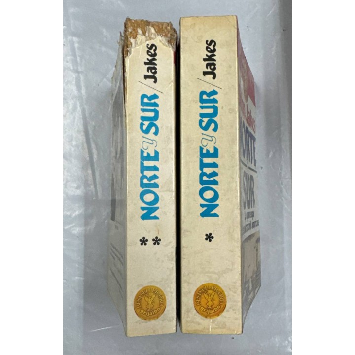 Norte y Sur. La Gran Saga de la guerra civil americana. 2 Tomos.